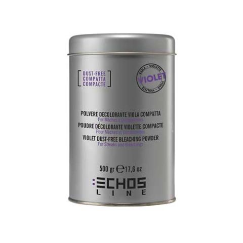 Decoloración cabello echosline azul compacta