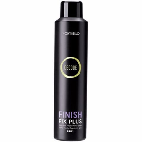 Montibello Decode Finish Fix Plus Spray Fuerte Sin Gas