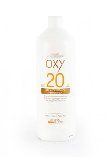 Agua oxigenada Design look 20 Vol. D.L. 1000 Ml.