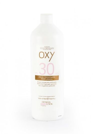 Agua oxigenada Design look 30 Vol. D.L. 1000 Ml.